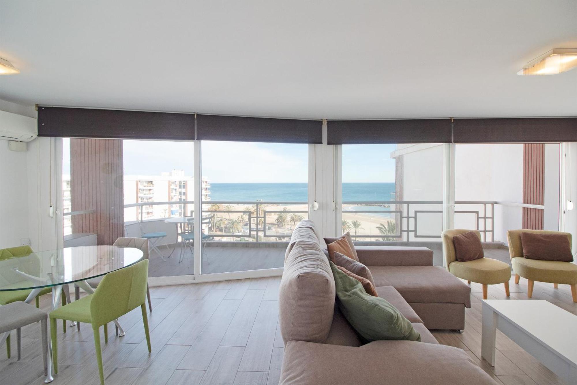 Global Properties, Apartamento Con Terraza E Increibles Vistas Al Mar Sagunto Εξωτερικό φωτογραφία
